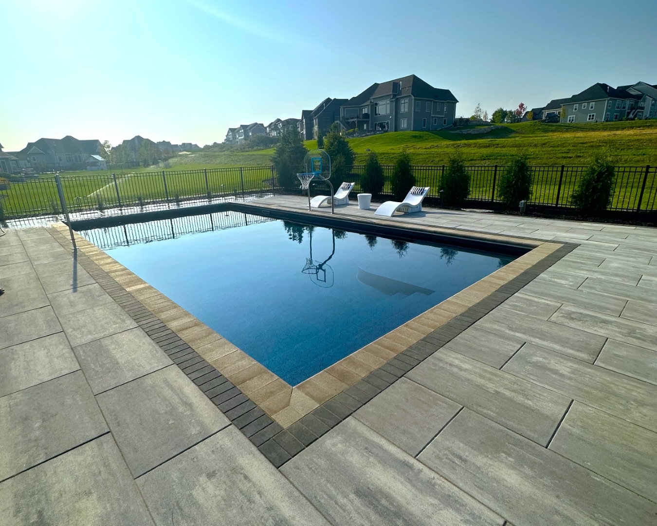pool contractors in Franklin, custom inground pools Franklin WI, backyard pool design Franklin WI
